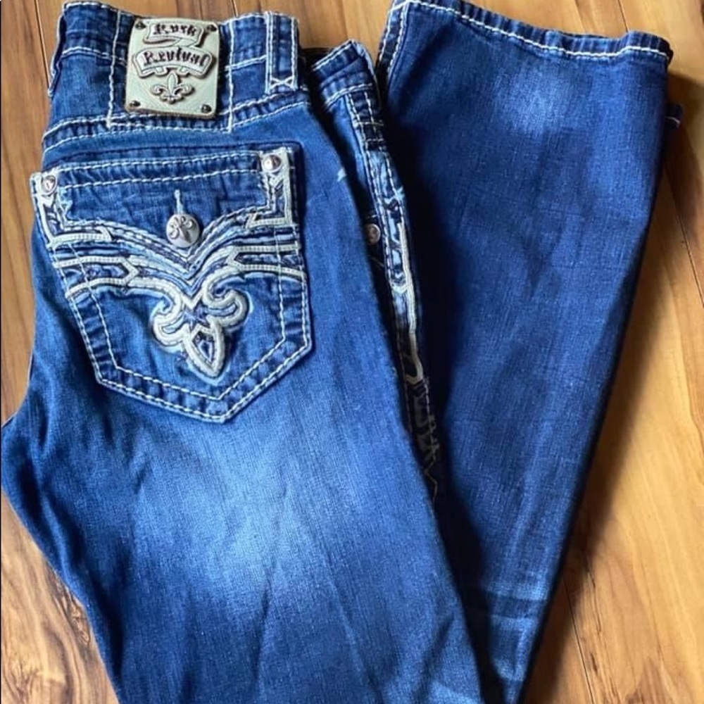 Women’s rock revival jeans